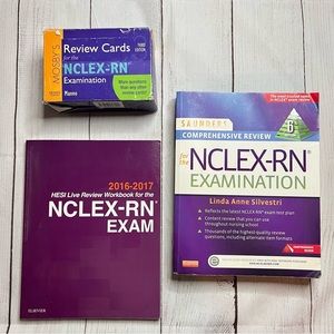 NCLEX-RN examination books